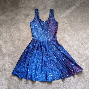 Living Dead Clothing Glitter Sea Skater dress size S